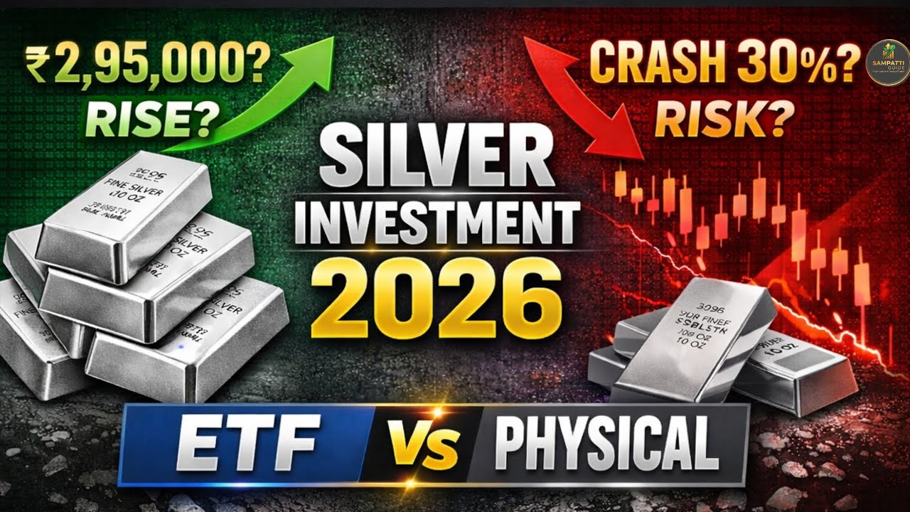 Silver Investment 2026 | Price Prediction, Risk & Best Strategy | ETF vs Physical (Hindi)