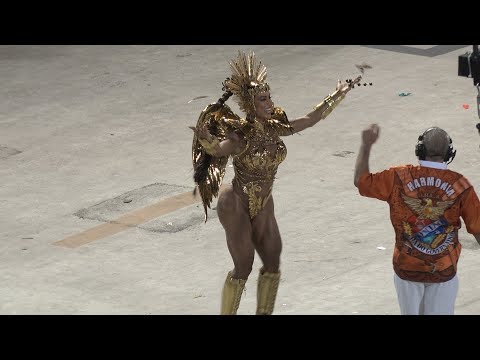 [4K] Uniao da Ilha 2019   Rainha Gracyanne Barbosa / Bateria / Ala das Passistas