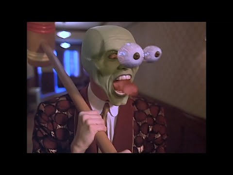 Маска (1994) - Стэнли Ипкисс впервые надевает маску (1/5) | КИНОМиг