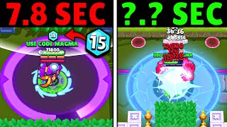 Mega Turret vs Level 15 Arena XP Brawlers – Who Can Break Faster? (92 Brawlers Tested!) 🔥 [Part 1]
