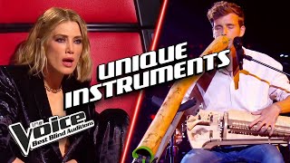 UNIQUE instruments | The Voice Best Blind Auditions