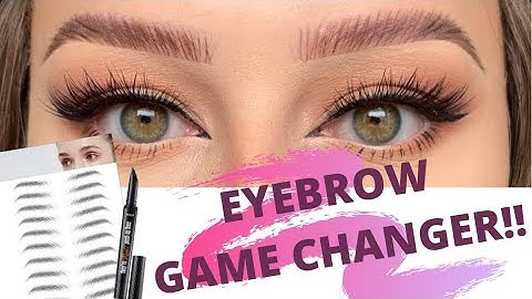 4D TATTOO EBAY EYEBROWS / SO CHEAP AND AFFORDABLE / GAME CHANGER BROWS? THE BEST ALOPECIA BROWS