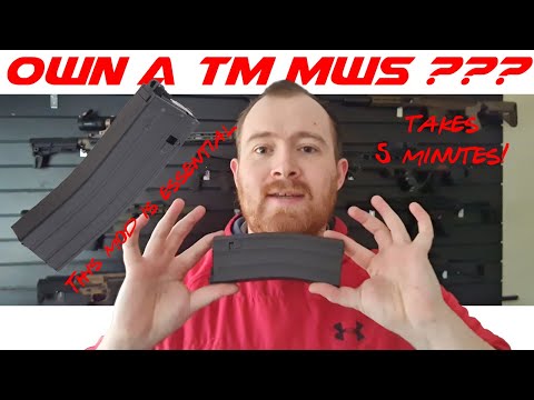 Tokyo Marui MWS Magazine Mod - 3x More Gas!