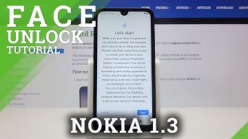 How to Set Up Face Unlock on NOKIA 1.3 – Add Face to NOKIA 1.3
