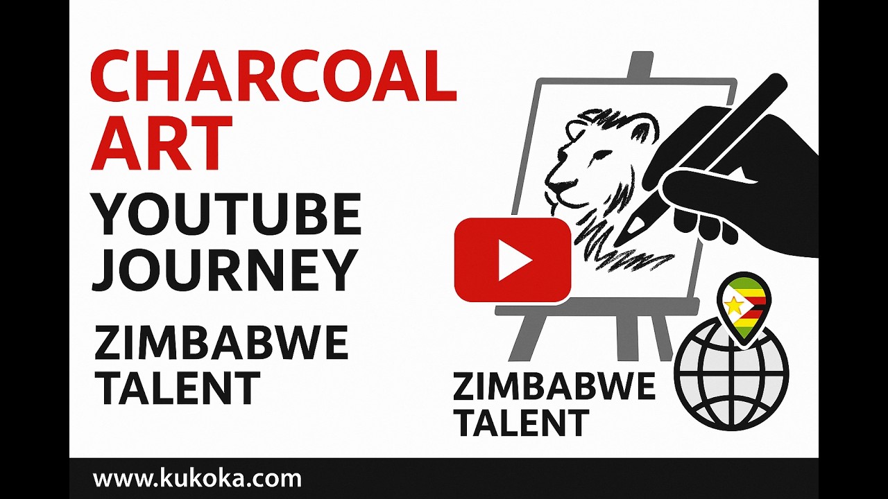How Anesu Uses YouTube to Showcase African Wildlife Art in Zimbabwe