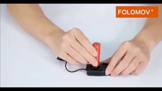 Folomov Key Charger -- A Multi-Functional Key Chain Charger For 186502070021700