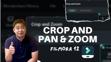 Crop and Pan & Zoom with Filmora 12