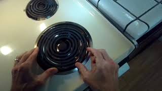 ✨ GE ELECTRIC STOVE BURNER DOESN’T GET HOT  QUICK EASY FIX ✨