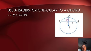 Use a Radius Perpendicular to a Chord