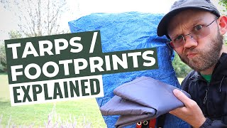 How To Use a Tarp or Footprint Properly for Camping