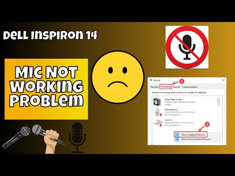 Dell Inspiron 14 Microphone not working problem by Ultimate PC Guide