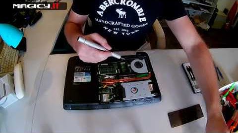 Asus K52J Disassembly (hard drive replacement)