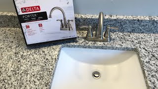 How to replace a bathroom faucet  Step by step