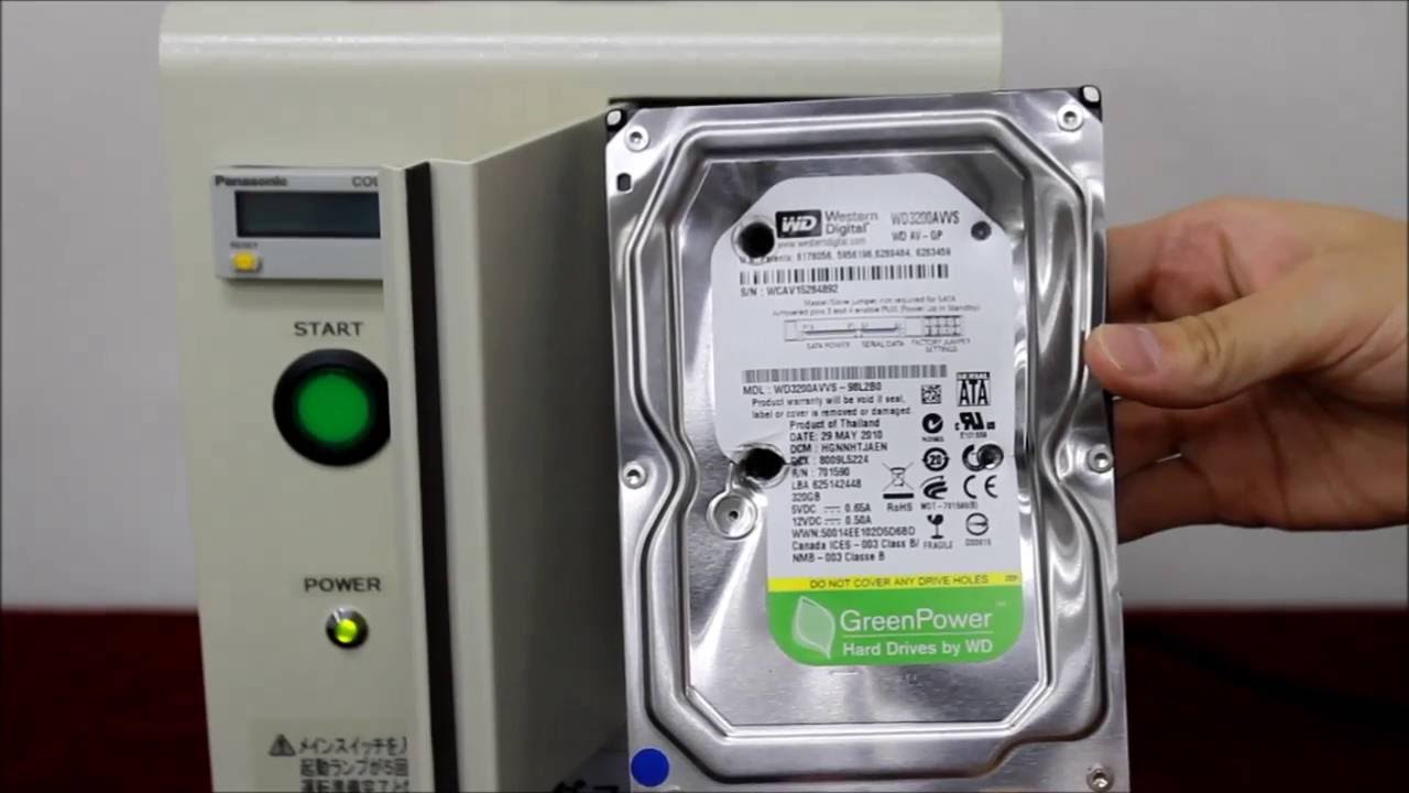 パソコン無料回収 Pc Eyes データ消去方法 Hdd物理破壊例 Youtube