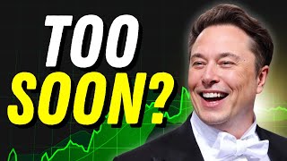 Is Tesla Stock about to trap up?