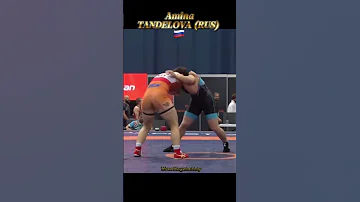 Women S Wrestling Manisha MANISHA IND Vs Amina TANDELOVA RUS Wrestling Wrestler Sport Russia 