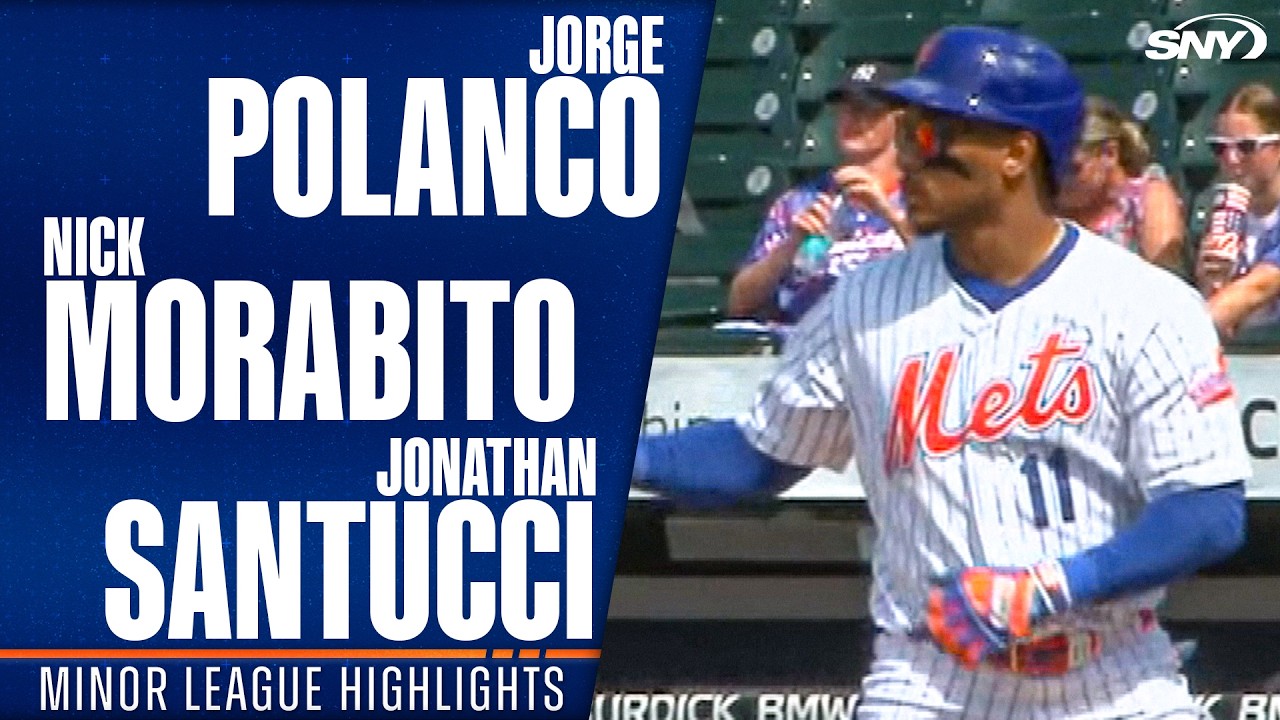 Jorge Polanco MLB rehab, Nick Morabito, and Jonathan Santucci | Mets Prospects Highlights