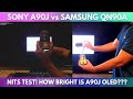 Sony A90J OLED vs Samsung QN90A Nits Test, Which one is more bright?