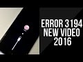 How to Fix iTunes Error 3194 on iOS 9 / 10 - iPhone, iPad & iPod Touch