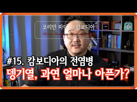 #15. 뎅기열 걸려본 사람이 말하는 뎅기열 - 캄보디아의 전염병  [코리안파더 in 캄보디아]