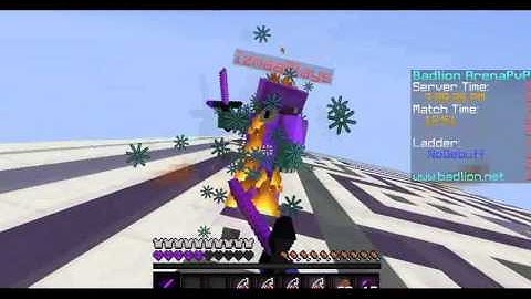 🔴 Minecraft - Arena PvP #1 | 4 kills | No debuff | °o°