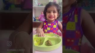 Baby eating mutton ! Baby led weaning - live