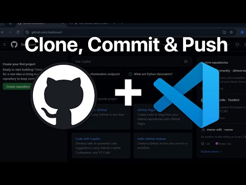 How to Commit and Push to Github from VS Code | How to upload VS Code Project to Github