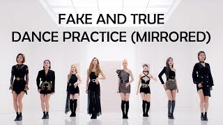 TWICE 「Fake & True」 Dance Practice Video + Mirrored (All Chorus Choreo From MV) Resimi