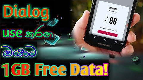1GB FREE DATA FOR DIALOG USERS?? | @RGADHEESHA |MEGA RUN 2 NOT WORKING