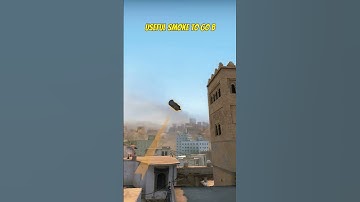 USEFUL SMOKE TO GO B ON MIRAGE #shorts #csgo