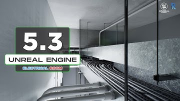 Electrical Room (typical) in an apartment building | Revit to Unreal Engine 5