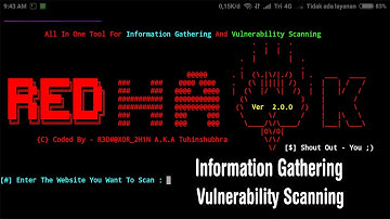 RED HAWK  - Best Information Gathering Tool/Vulnerability Scanner