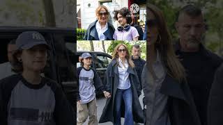 Jennifer Lopez And 16-Year-Old Child Emme Sweetly Held Hands While Visiting The Louvre Museum Paris