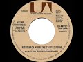 1976 HITS ARCHIVE Right Back Where We Started From Maxine Nightingale A 1 Record Stereo 45 