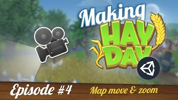 Camera Move & Zoom Tutorial in Unity | Making HayDay