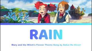 [HD] Rain Lyrics - Mary and the Witch's Flower メアリと魔女の花 | Sekai no Owari