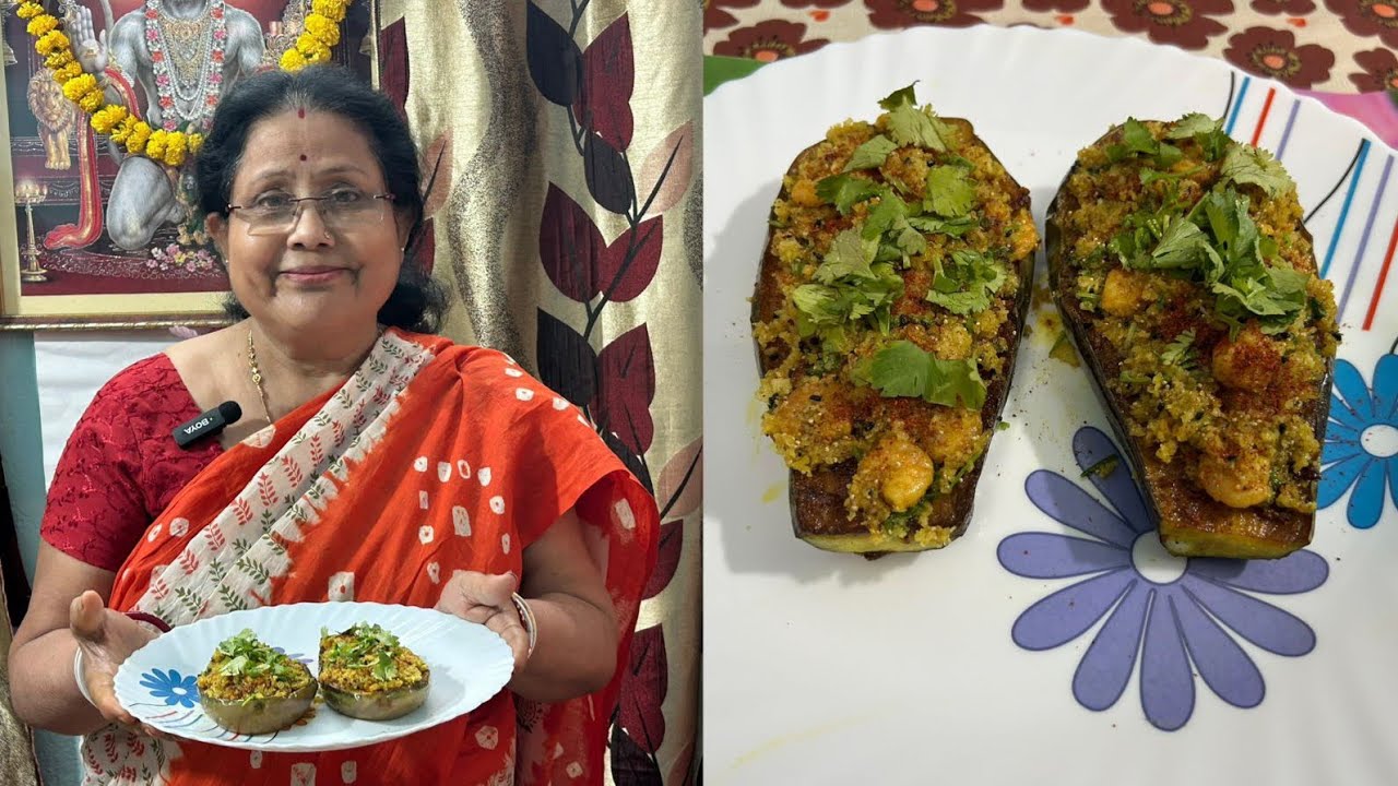 Chingrir Begun Sundari Recipe 