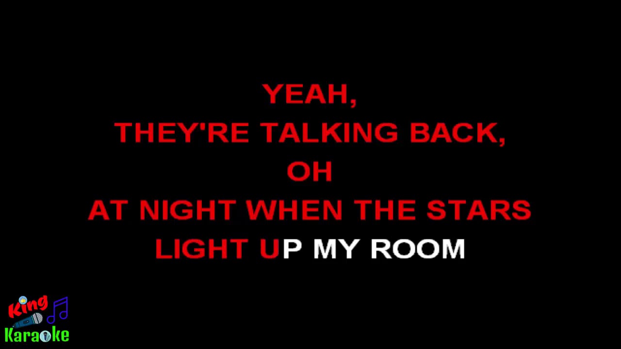 Talking To The Moon Karaoke
