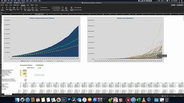 Retirement Portfolio Monte Carlo Simulation in Excel without Macros! - Part 1