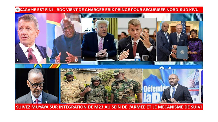 8/7/KAGAME IS FINISHED – DRC JUST CHARGED PRINCE TO SECURE EASTERN DRC, MUYAYA ON INTEGRATION OF M23