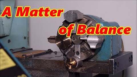 Balancing tools for the Turret. Small cnc lathe