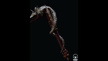 DRAGON AXE TURNTABLE (GAME READY ASSET + TUTORIAL)