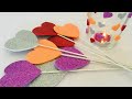 GLITTER FOAM SHEET BEST CRAFT IDIA//DIY BIRTHDAY DECORATION IDIA🎉🎊