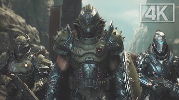 Doomguy Leads Humans Into Hell - DOOM The Dark Ages