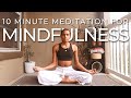 10 minute guided meditation for mindfulness and selfcontrol  xude yoga with x