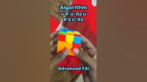 Advanced case of f2l #shorts #trending #viralshorts #rubikscube