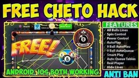 8 BALL POOL FREE CHETO HACK 🔥 FREE LATEST VERSION OF 8BP HACK 🔴 ANTI BAN ANTI RESET FULL WORKING😌