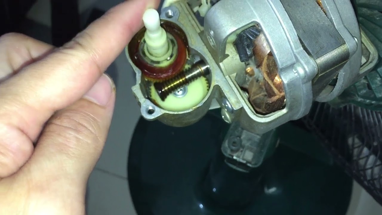 【CC】電風扇擺頭不順問題處理(改裝版) (Troubleshooting the problem of electric fan