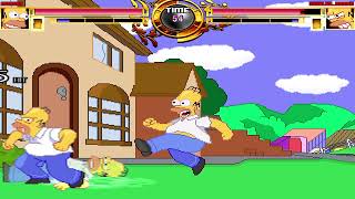 Nick54222 Mugen Homero Vs Sozzled Homer