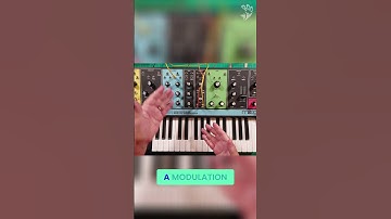 Moog Grandmother: Modulating with the spring reverb.